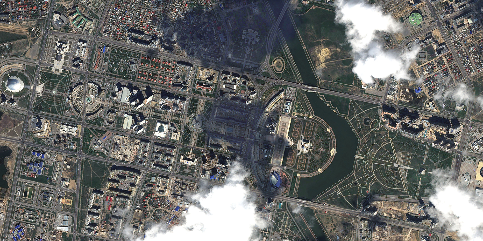 Спутниковая карта кокшетау - 96 фото